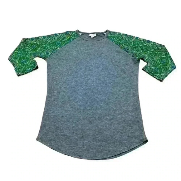 LuLaRoe Randy Raglan Tee; women’s size Small - Picture 1 of 6